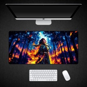 Muichiro Tokito Flame Forest Desk Mat