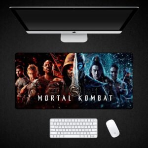Mortal Kombat Finish Him Desk Mat