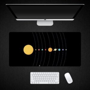 Explore the Solar System Cosmic Orbit Desk Mat