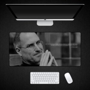 Steve Jobs Inspiration Desk Mat