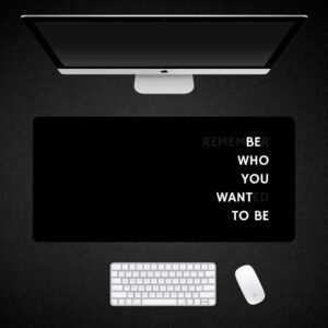 Be Who You Dream Motivation Desk Mat